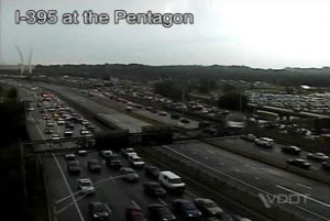 Traffic on I-395 (file photo)