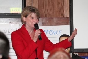 State Sen. Janet Howell at Arlington Democrats 2011 election victory party