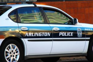 Old Arlington County police car paint job (file photo)