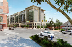Rendering of initial plan for 2400 Columbia Pike development