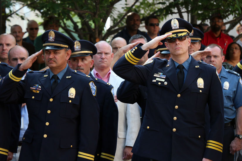 Sept. 11 ceremony at Courthouse Plaza