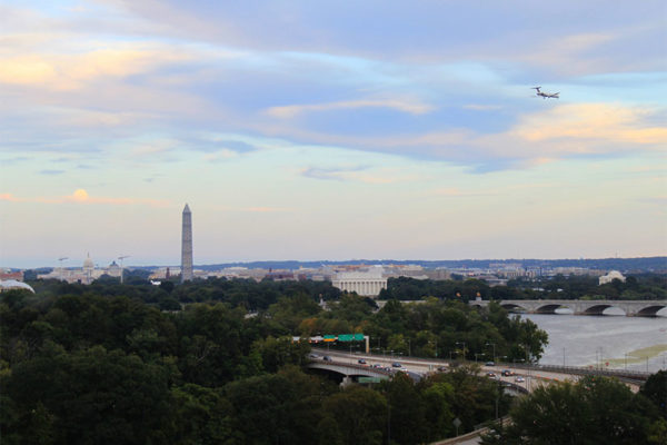Sunset over the Potomac (Flickr pool photo by BrianMKA)