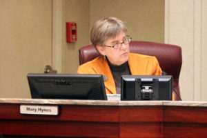County Board member Mary Hynes