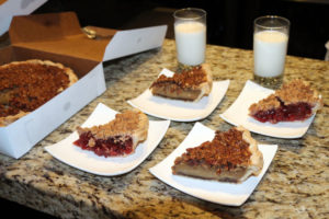 Slices of pie from Acme Pie Co.