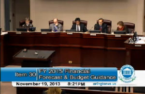 County Board discusses FY 2015 budget on 11/19/13