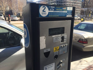 Arlington County multi-space parking meter