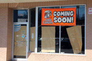 Little Caesars pizza sign on Columbia Pike