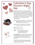 Valentine's Day Parents Night Out