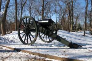 Fort Ethan Allen replica cannon (photo courtesy Arlington County)
