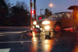 Bike crash in Rosslyn (photo courtesy Lindsey Kelley)