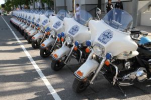 Arlington County Police Department motorcycles