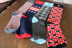 Some sample socks by Boldfoot
