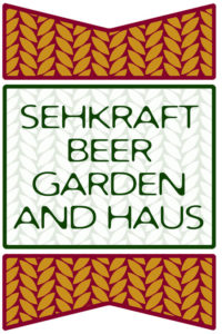 Sehkraft Beer Garden and Haus' logo (Image courtesy Devin Hicks)