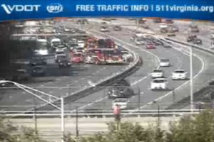 Accident at I-395 and King Street