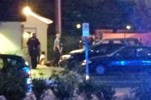 Aftermath of an alleged assault at IHOP on 7/20/14 (submitted photo)