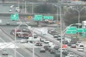 Car crash snares traffic on I-395 Sept. 30, 2014