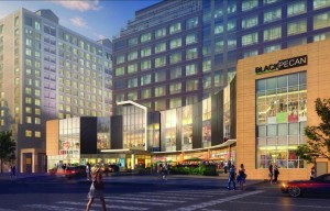 Rendering of changes to the Fashion Centre at Pentagon City