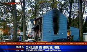 Fatal S. Emerson Street fire (photo via Fox  5)