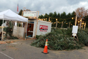 The Optimist Club's Christmas Tree sale at 2213 N. Glebe Road