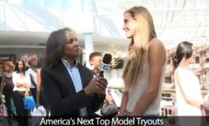 America's Top Model tryouts at the Pentagon City mall