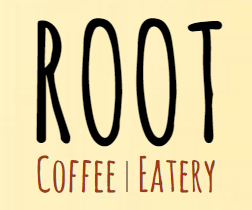 "Root" cafe logo