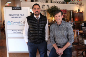 Cowork Cafe co-founders Ramzy Azar and David James