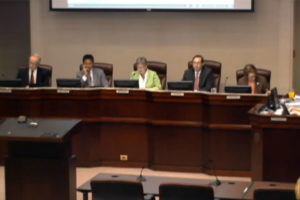 The Arlington County Board marks up the budget, April 16, 2015