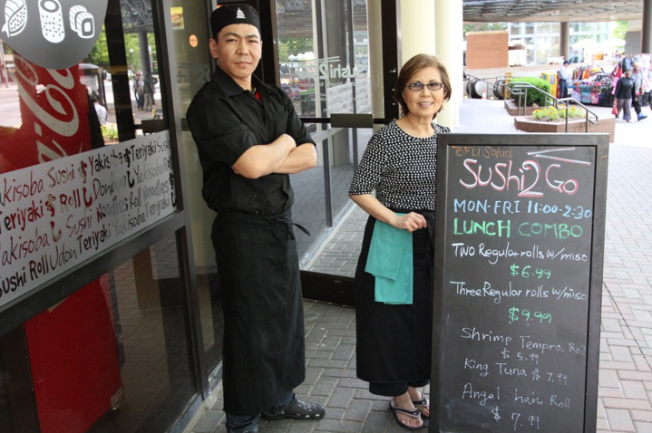 Carryout Sushi Restaurant Now Open Near Ballston Metro ...