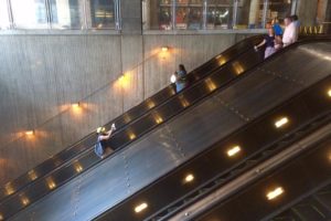 Rosslyn Metro escalator