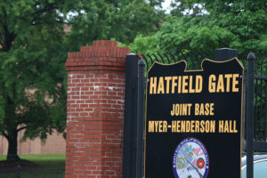 Hatfield Gate at Joint Base Myers-Henderson Hall