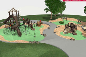 Tyrol Hills Park playground conceptual design 