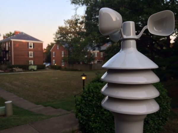 A weather station in Fairlington