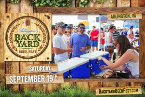 Backyard beer fest poster