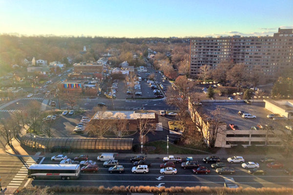 23rd Street and and Aurora Highlands seen from the future WeWork offices in Crystal City