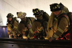Fire department response to smoke in Pentagon City Metro tunnel