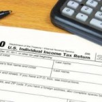 Tax form (photo via Arlington Public Library)