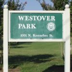 Westover Park sign