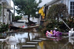 Less than 40% of residents living along the coast of NJ understood that their greatest risk during Superstorm Sandy came from water, not wind.