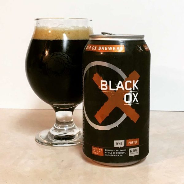 Black Ox rye porter