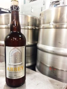 Abbey Ale bottle (photo courtesy of New District Brewing Company)
