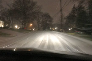 Driving in the snow (file photo)