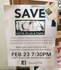 "Save IOTA" flyer (photo via Facebook)