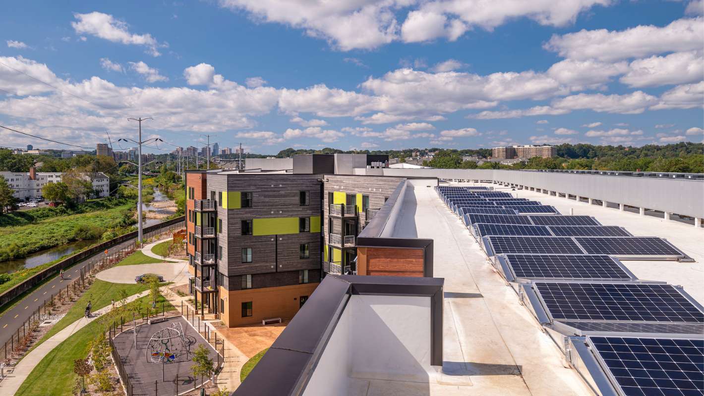 AHC Inc.Installed Solar Array in Apex Complex Arlington, Texas