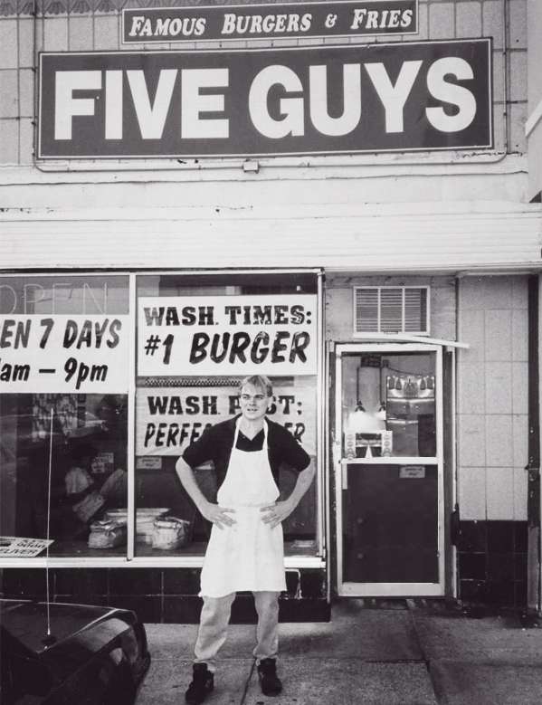 The original Five Guys was located in a strip mall along Columbia Pike