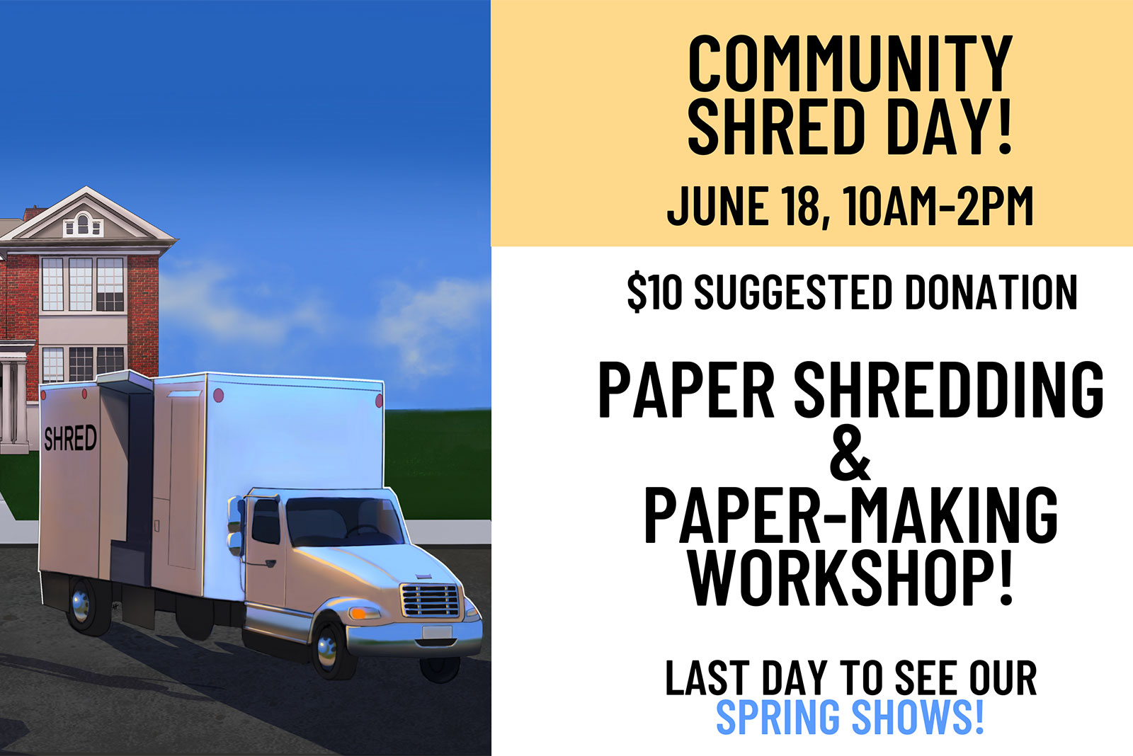 Community Shred Day on Saturday, June 18 From 10am-2pm - Vimarsana News