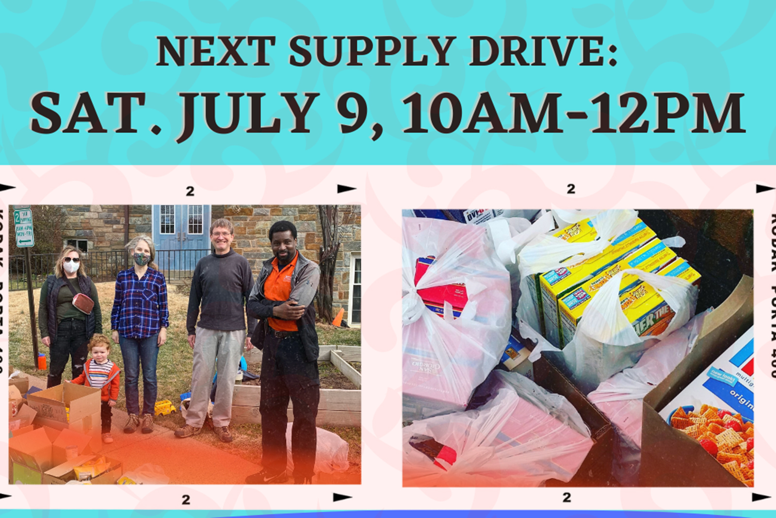 Food and Toiletry Drive — Saturday from 10 a.m.-12 p.m. (Community Post) - Vimarsana News