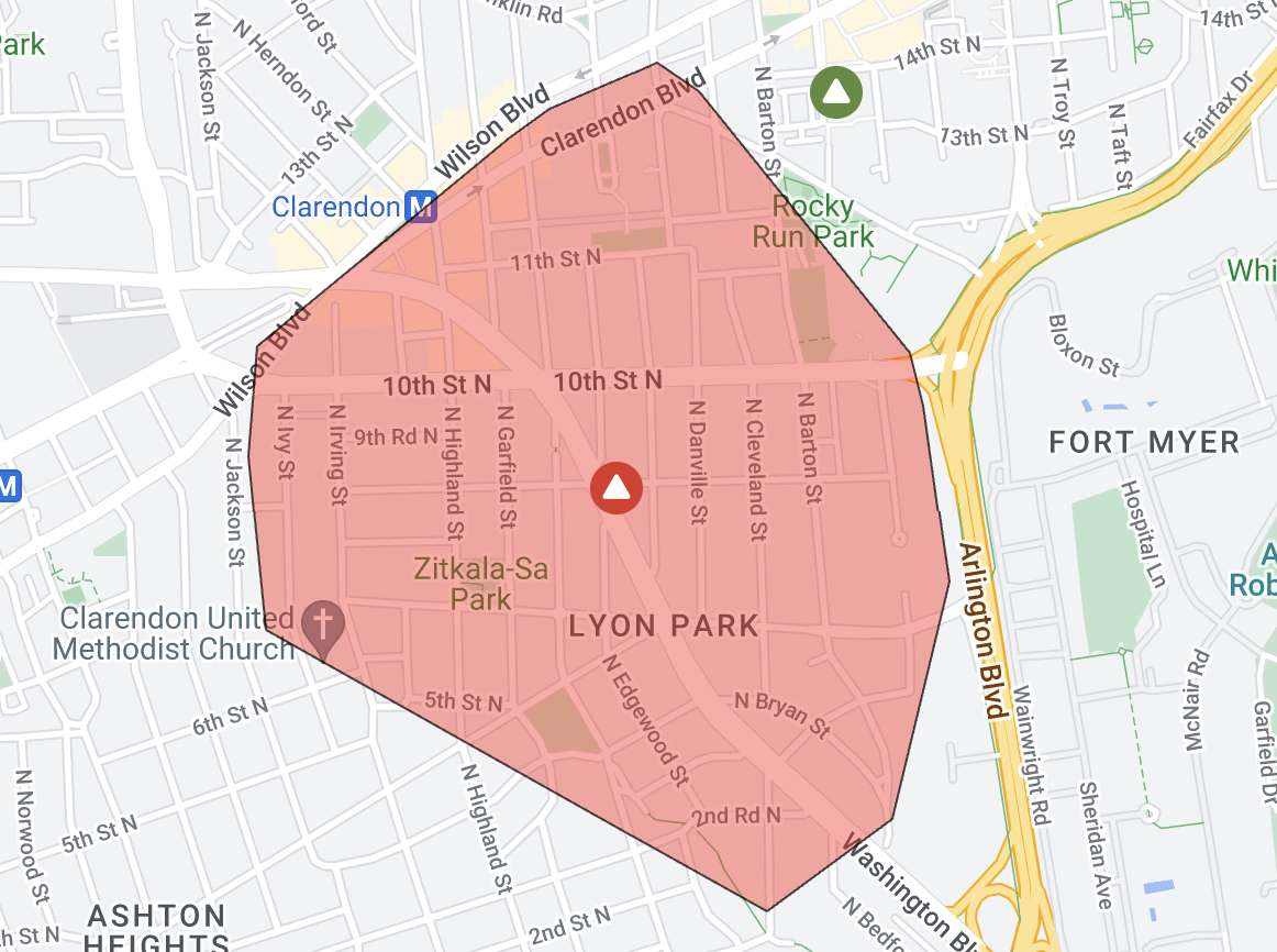 UPDATED: Large power outage reported in Clarendon area ARLnow.com
