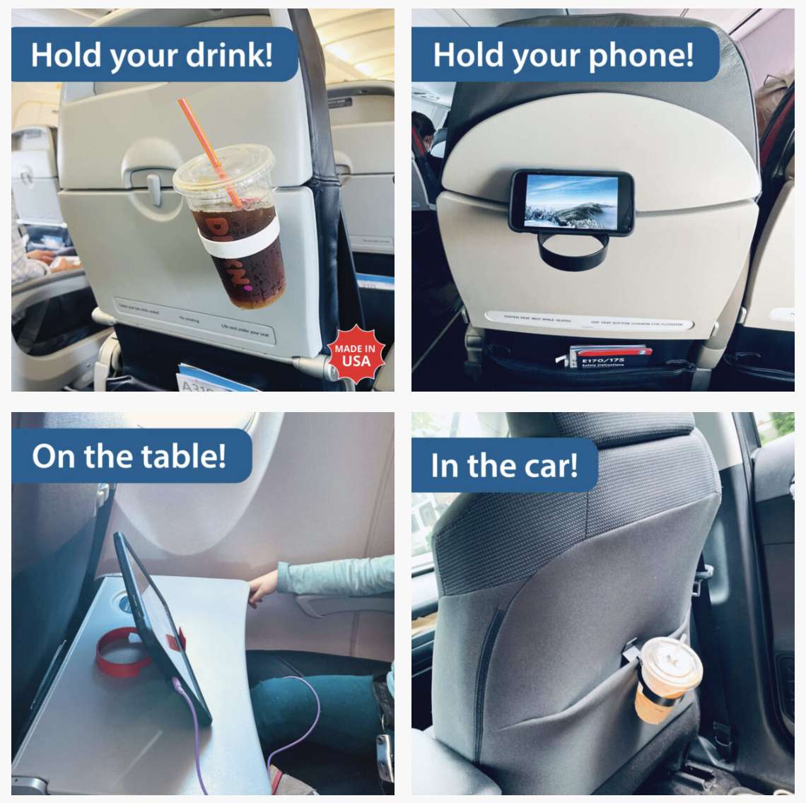 WHO INVENTED THE AIRPLANE TRAY TABLE?