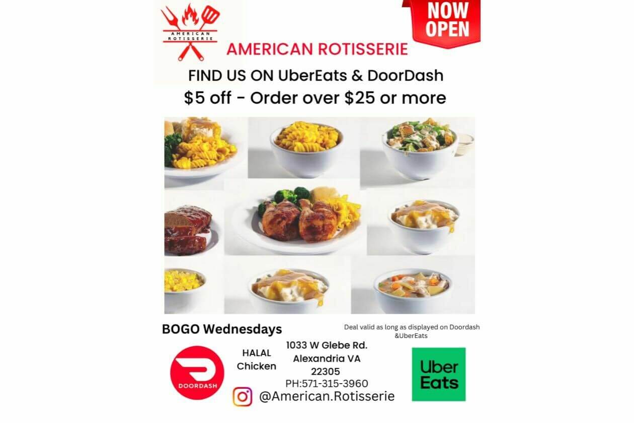 **Exciting New Carryout Delivery Restaurant Brings American Cuisine to Arlington and Alexandria, VA! (Community Post) - Vimarsana News