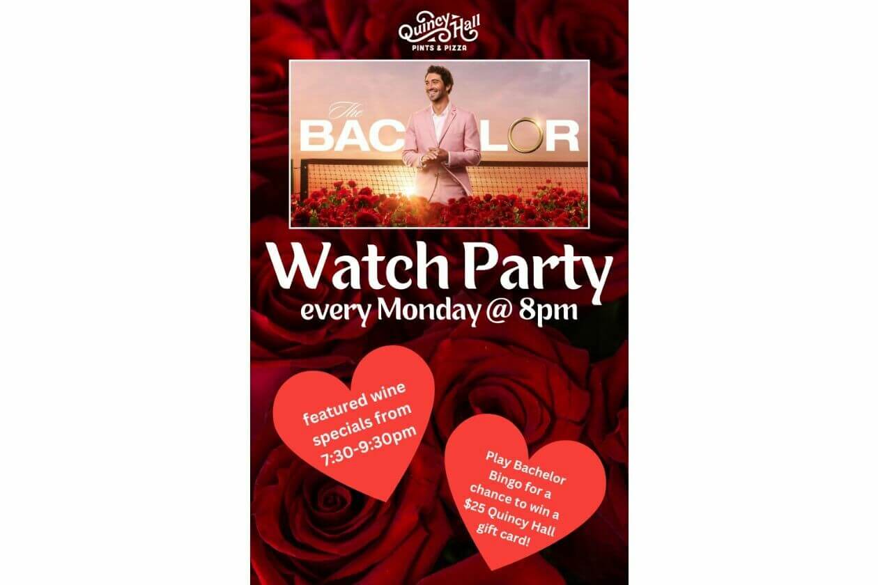 The Bachelor Season Finale Watch Party @ Quincy Hall - Vimarsana News